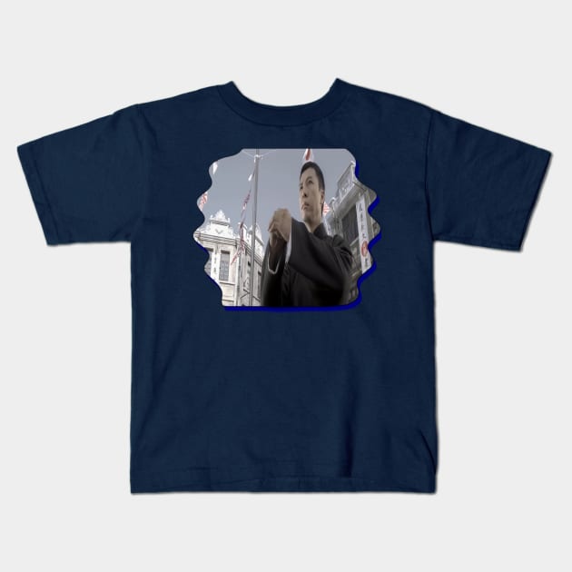 Ip Man 1  Fight Scene vs Miura Kids T-Shirt by Lebihanto